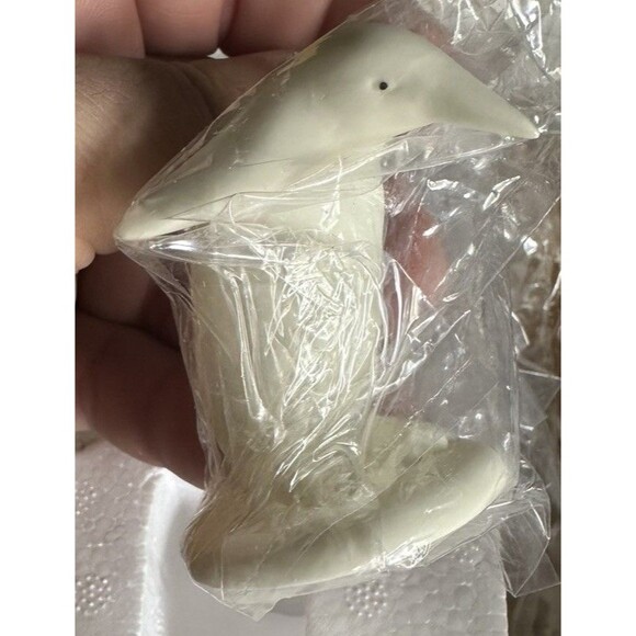 Dept. 56 SNOWBABIES STARGAZING 9 pc Set w/Telescope Snow Xmas Penguins Trees - Picture 7 of 12